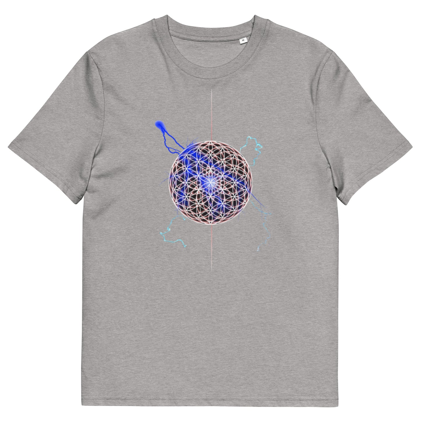 Sacred Bloom Flower of Life Organic Unisex T-Shirt