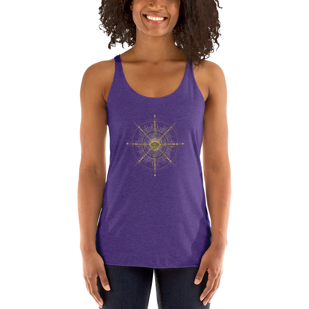 Golden Compass Women's Racerback Tank